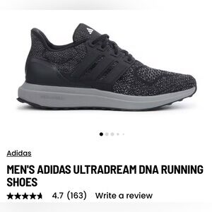 Adidas Ultraboost DNA Sneakers - New in Box Black and Gray Mens size 9